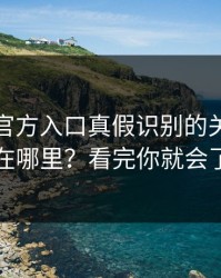 爱游戏官方入口真假识别的关键阈值在哪里？看完你就会了