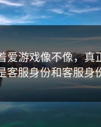 别只盯着爱游戏像不像，真正要看的是客服身份和客服身份